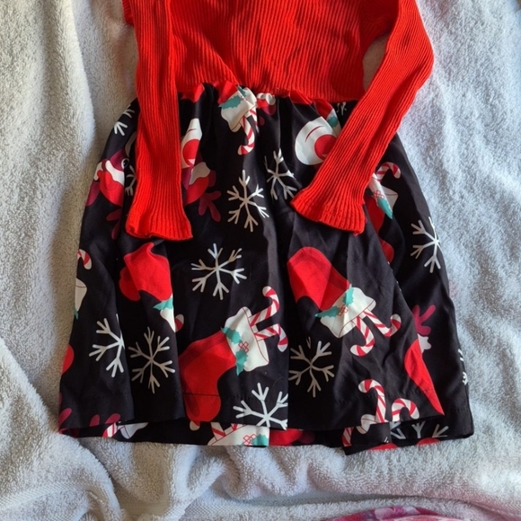 Girls Christmas Dress - Picture 2 of 4